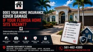 Does Your Home Insurance Cover Damage If Your Florida Home Sits Vacant