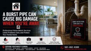 What Happens If a Pipe Bursts in Your Florida Home While You're Away