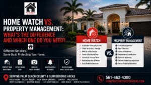 Home Watch vs. Property Management What's the Difference and Which One Do You Need