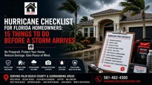 Hurricane Checklist for Florida Homeowners 15 Things to Do Before a Storm Arrives