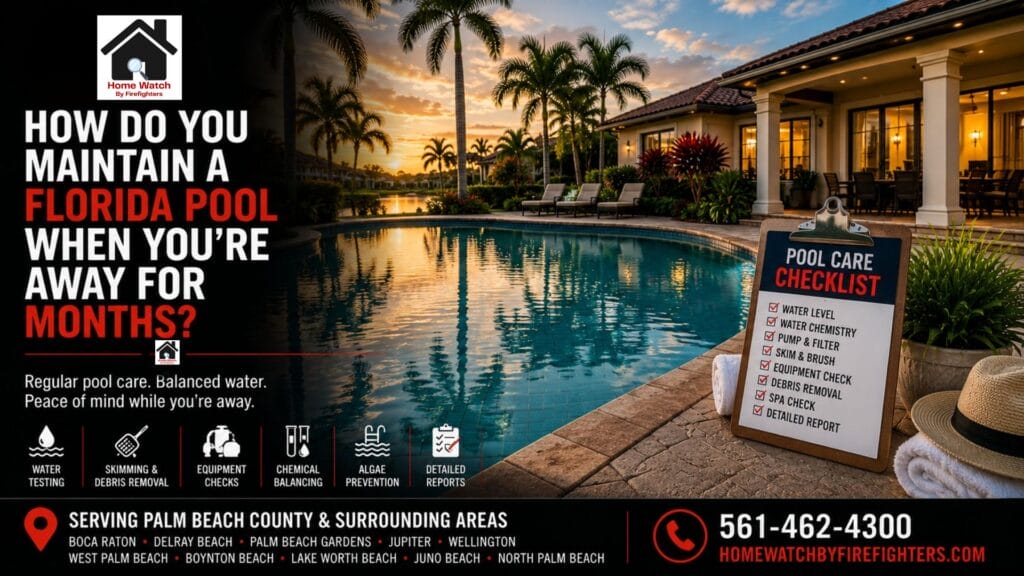 How Do You Maintain a Florida Pool When You're Away for Months