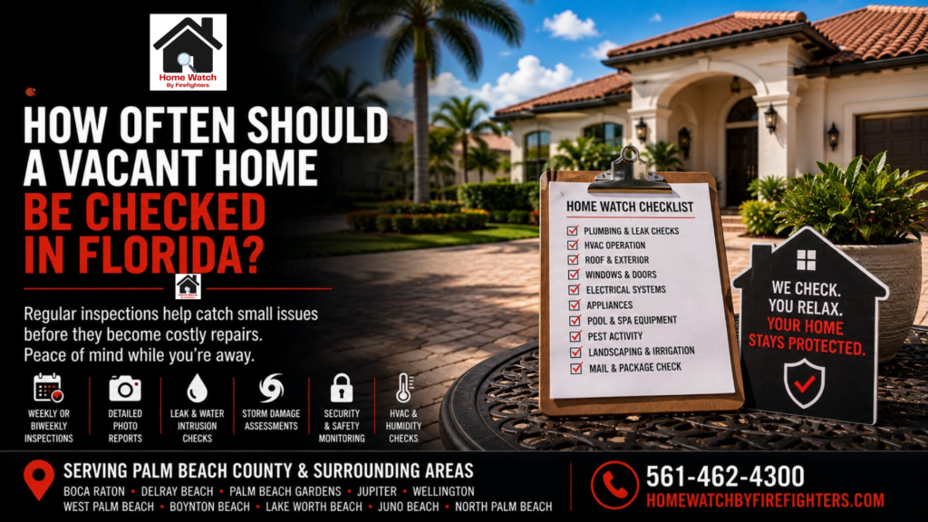 How Often Should a Vacant Home Be Checked in Florida