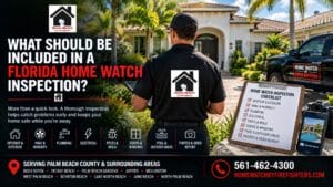 What Should Be Included in a Florida Home Watch Inspection