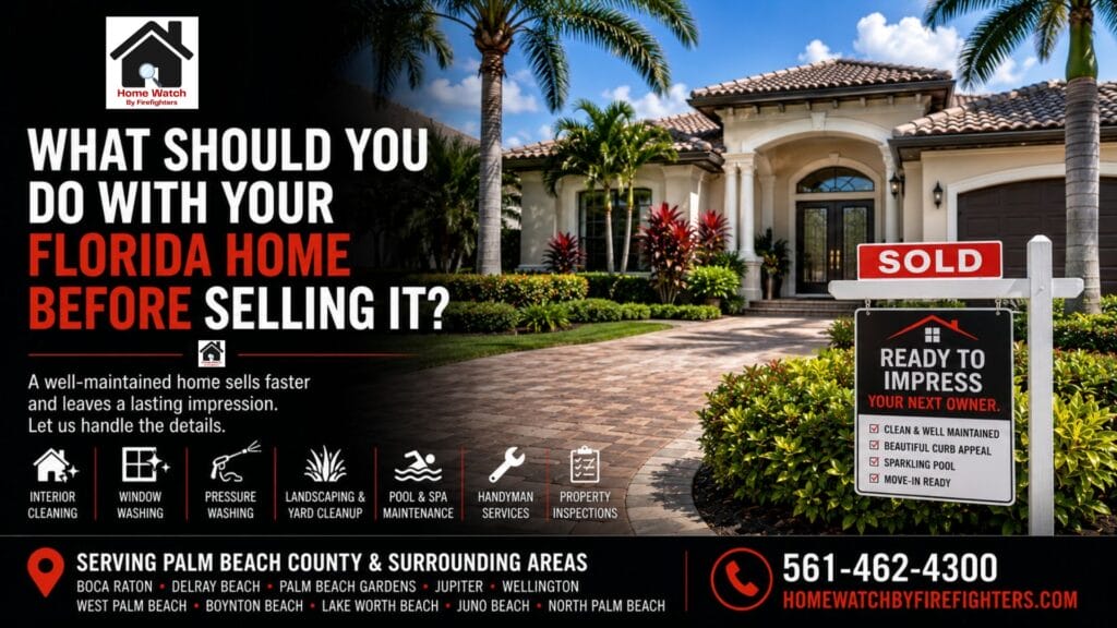 What Should You Do With Your Florida Home Before Selling It