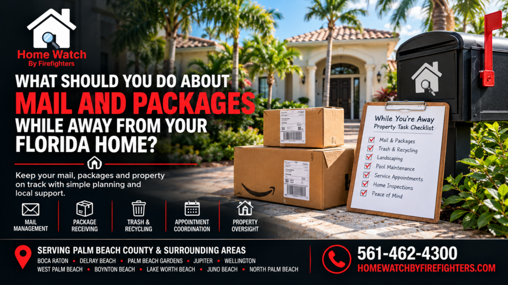What Should You Do About Mail and Packages While Away From Your Florida Home?