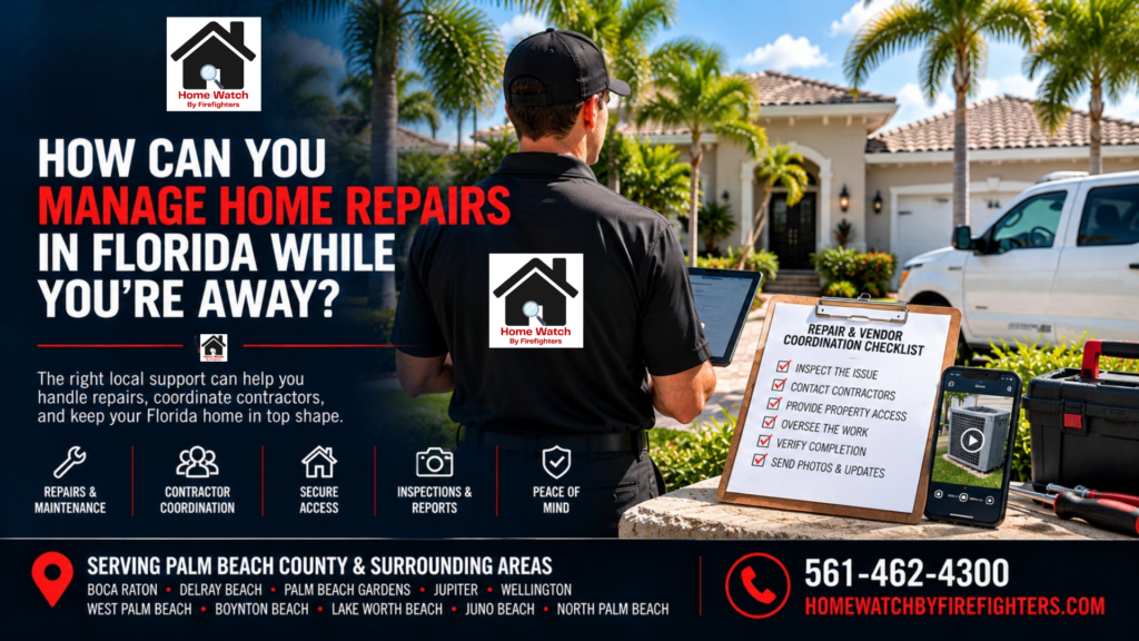 How Can You Manage Home Repairs in Florida While You’re Away