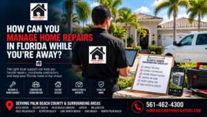 How Can You Manage Home Repairs in Florida While You’re Away